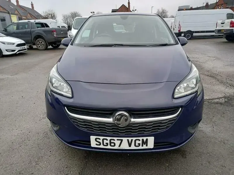 Used Vauxhall Corsa 73 HP (53 kW) 2017 Blue Hatchback