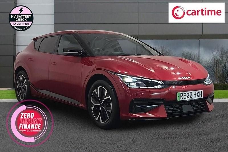 Red Used 2022 Kia EV6 GT-Line SUV | £22,899 (Fair price) - Image 1/4