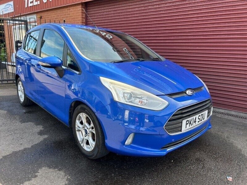 Blue Used 2014 Ford B-MAX Zetec MPV | £5,289 (Fair price) - Image 1/4
