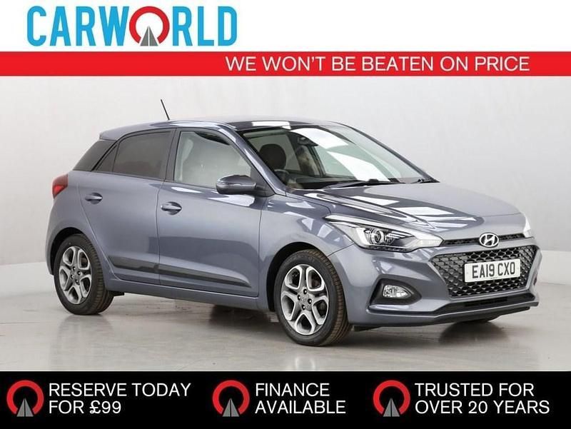 Grey Used 2019 Hyundai i20 Premium Hatchback | £8,990 (Good price) - Image 1/3