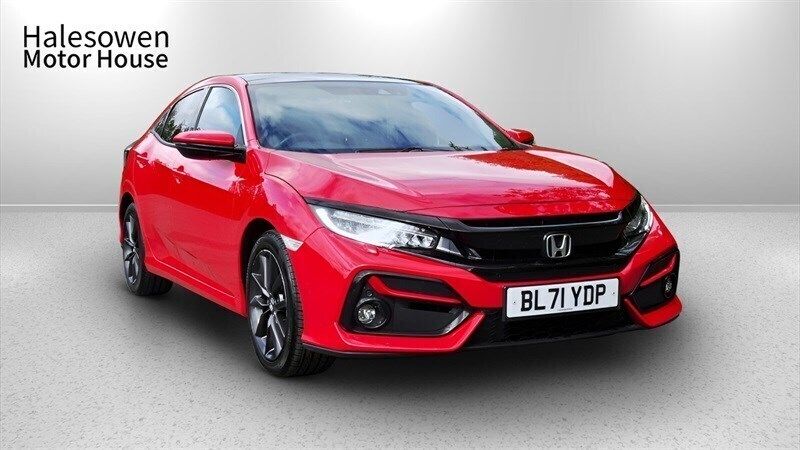 Red Used 2022 Honda Civic EX Hatchback | £18,000 (Fair price) - Image 1/2