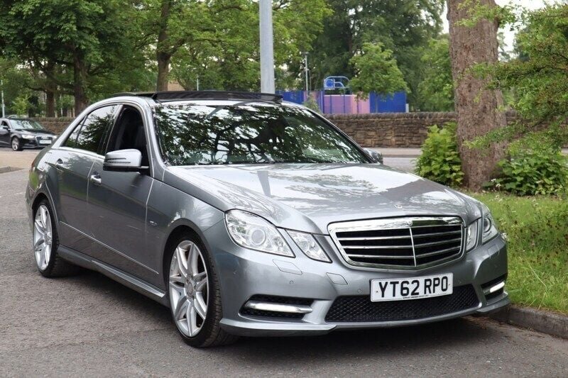 Silver Used 2012 Mercedes E220 Sedan | £4,989 (Fair price) - Image 1/4