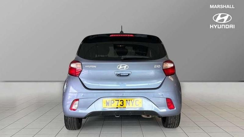 Used Hyundai i10 Premium 67 HP (49 kW) 2023 Blue Hatchback