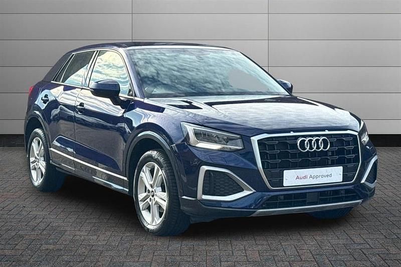 Used Audi Q2 Sport 150 HP (110 kW) 2022 Navarra blue SUV
