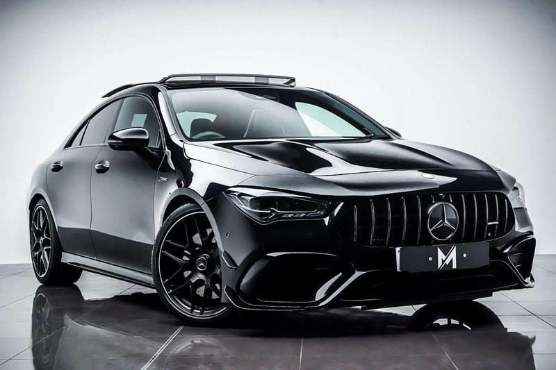 Black Used 2023 Mercedes CLA45 AMG AMG Coupe | £45,995 (Fair price) - Image 1/4