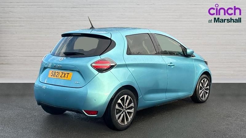 Used Renault Zoe GT-Line 100 kW (136 HP) 2021 Blue Hatchback