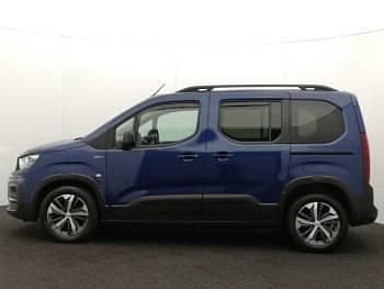 Used Peugeot Rifter GT-line 129 HP (94 kW) 2020 Blue MPV