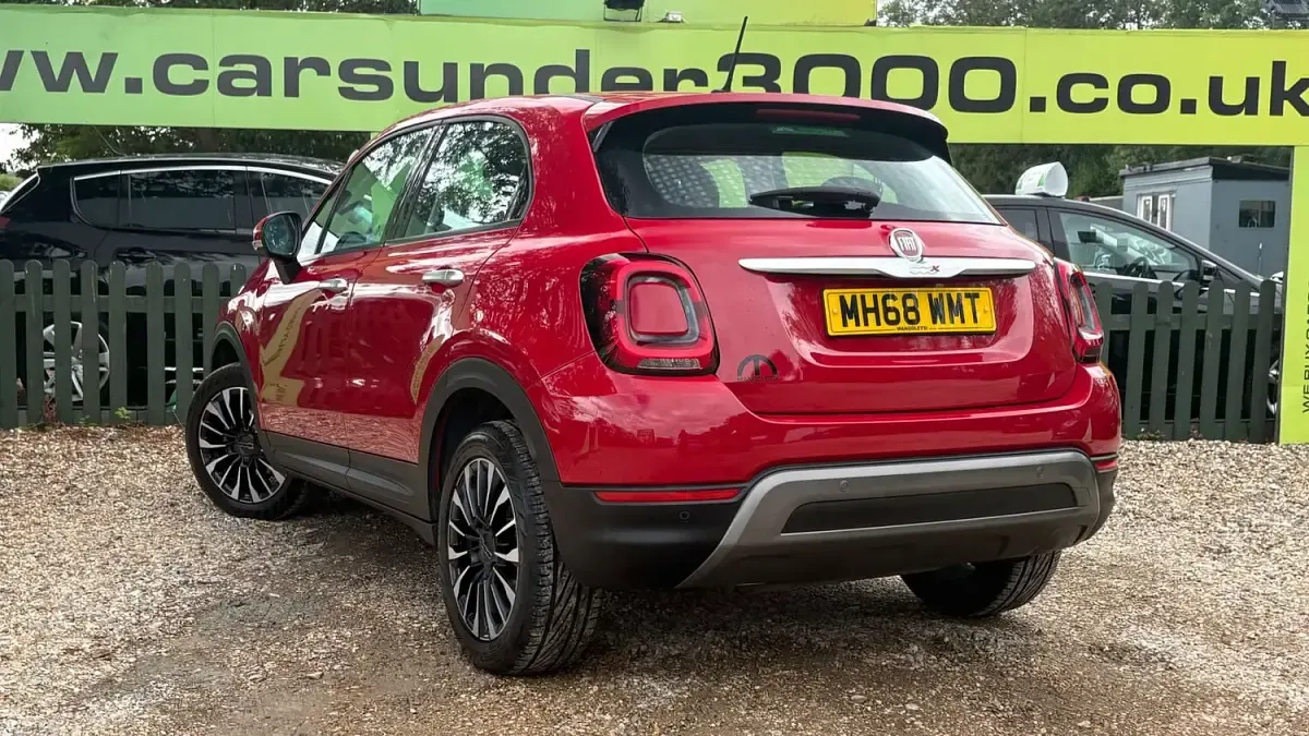 Used Fiat 500X Cross 120 HP (88 kW) 2019 Red SUV