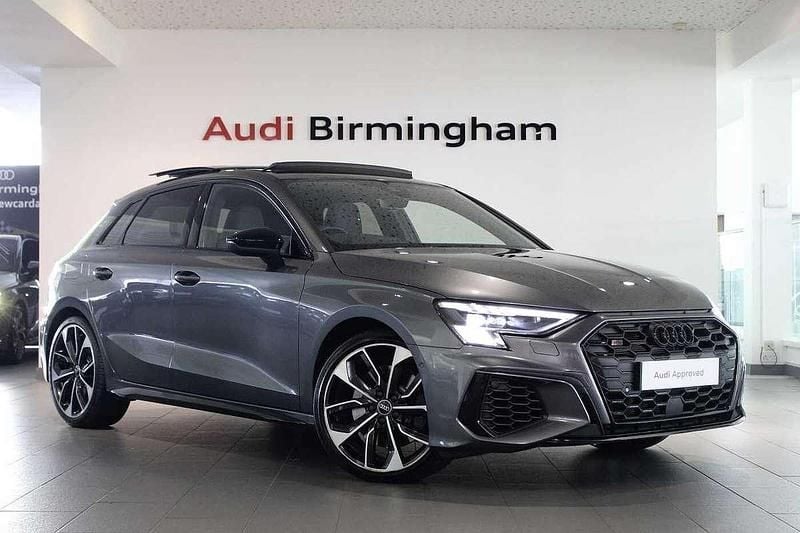 Grey Used 2022 Audi S3 Advanced Hatchback | £36,450 (Fair price) - Image 1/4