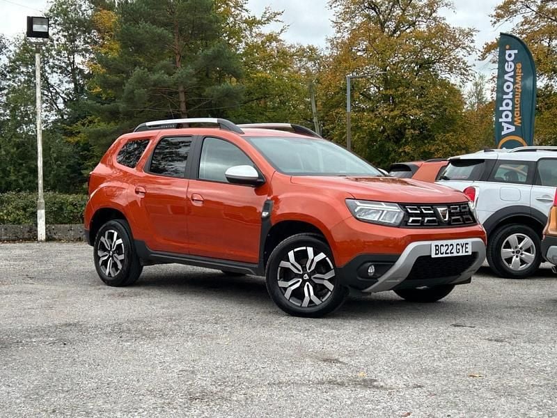 Orange Used 2022 Dacia Duster Prestige SUV | £12,995 (Fair price) - Image 1/4