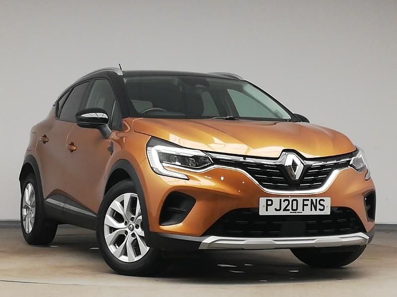 Orange/black Used 2020 Renault Captur Iconic SUV | £13,698 (Fair price) - Image 1/4