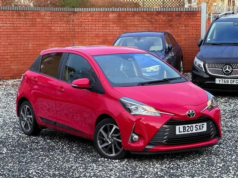 Red Used 2020 Toyota Yaris Hatchback | £10,990 (Fair price) - Image 1/1