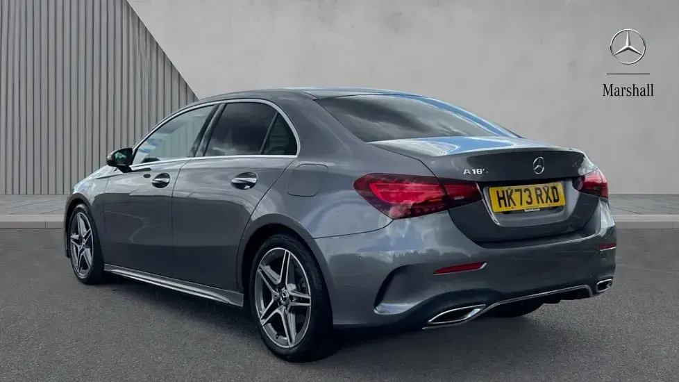 Used Mercedes A180 Executive 136 HP (100 kW) 2023 Mountain grey metallic