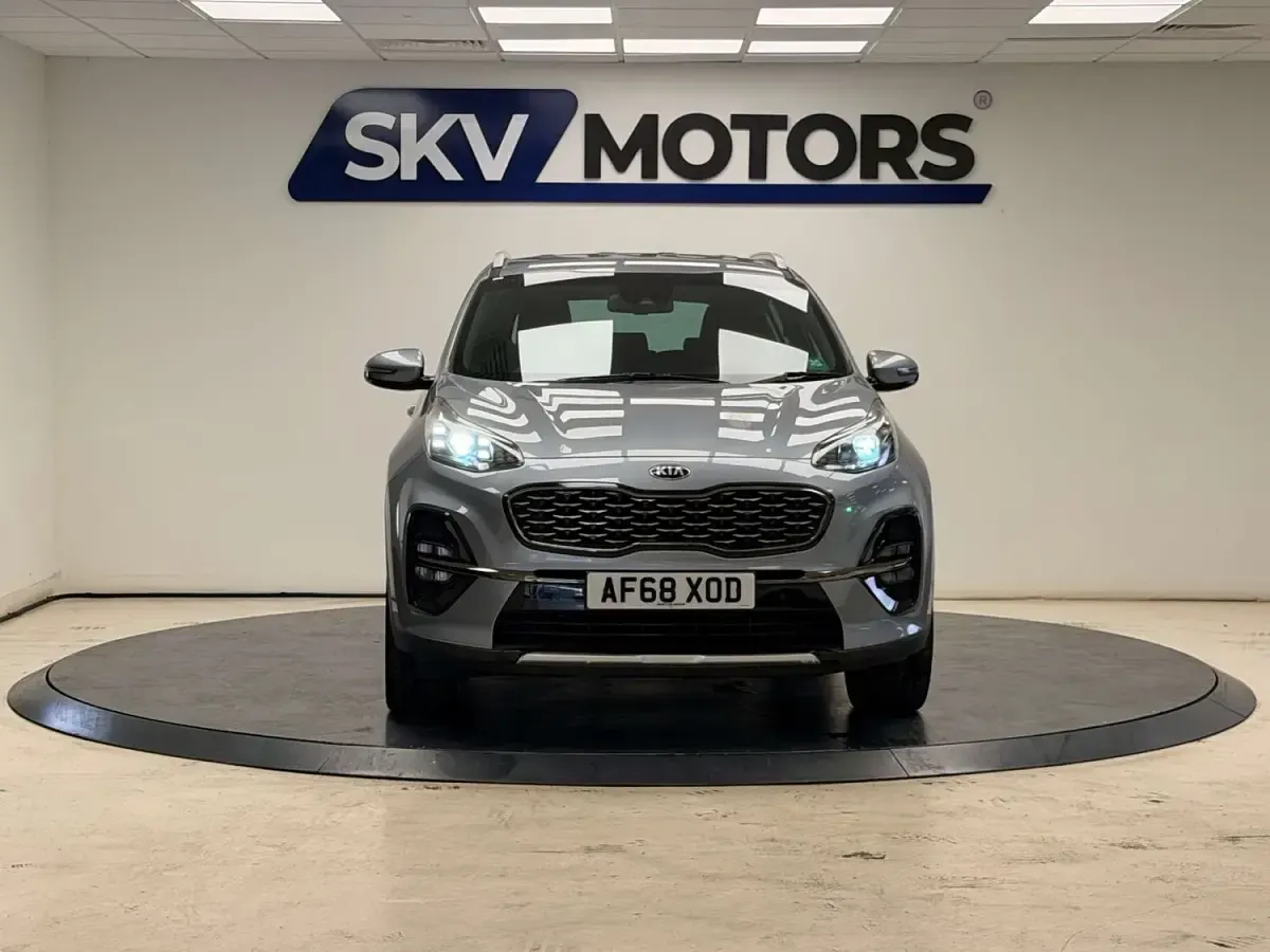 Used Kia Sportage GT-Line 174 HP (127 kW) 2018 Silver SUV