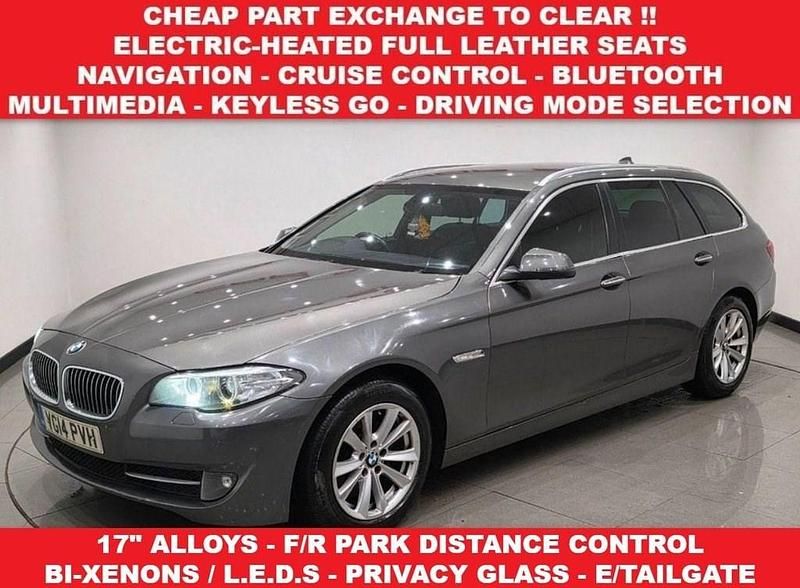 Grey Used 2016 BMW 525 Comfort Edition Estate | £4,990 - Image 1/4