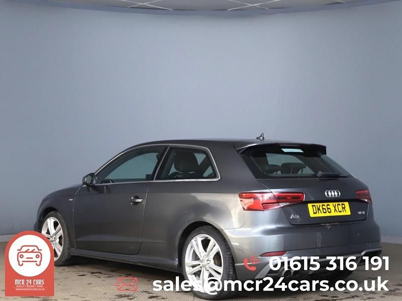 Used Audi A3 S-Line 150 HP (110 kW) 2016 Grey Hatchback
