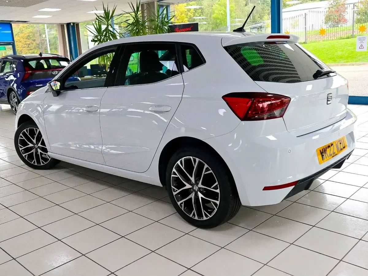 Used Seat Ibiza XCELLENCE 2022 White Hatchback