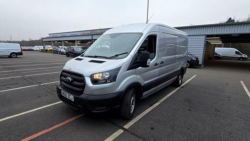 Used Ford Transit S 130 HP (95 kW) 2022 Silver Van