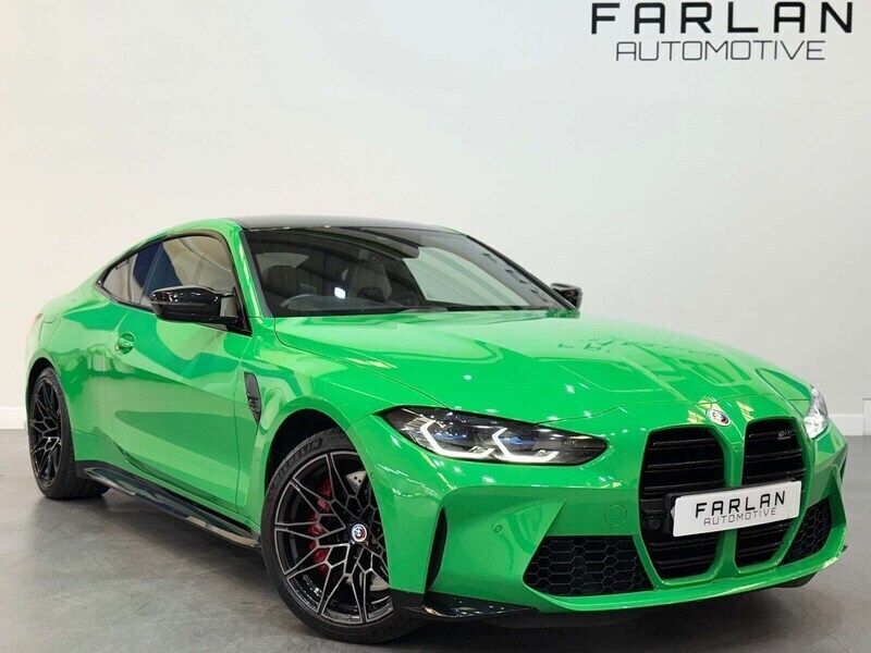 Green Used 2022 BMW M4 Competition Edition Coupe | £54,450 (Fair price) - Image 1/4