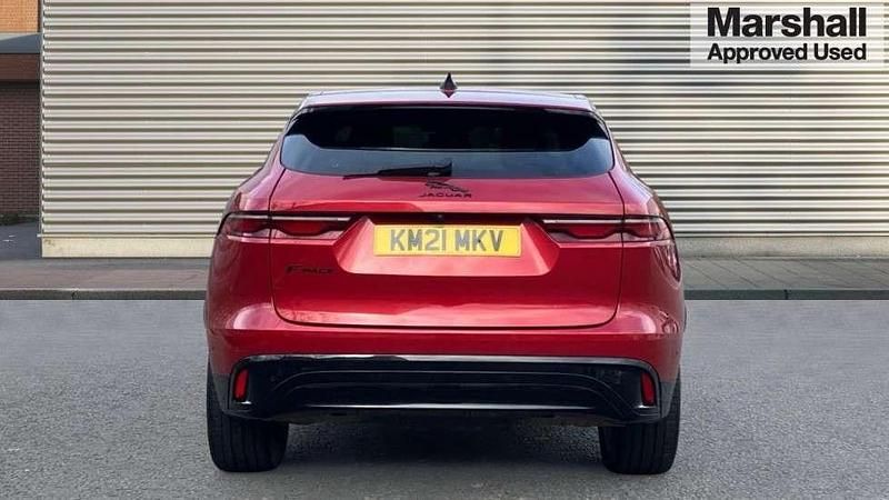 Used Jaguar F-Pace 250 HP (183 kW) 2021 Red SUV