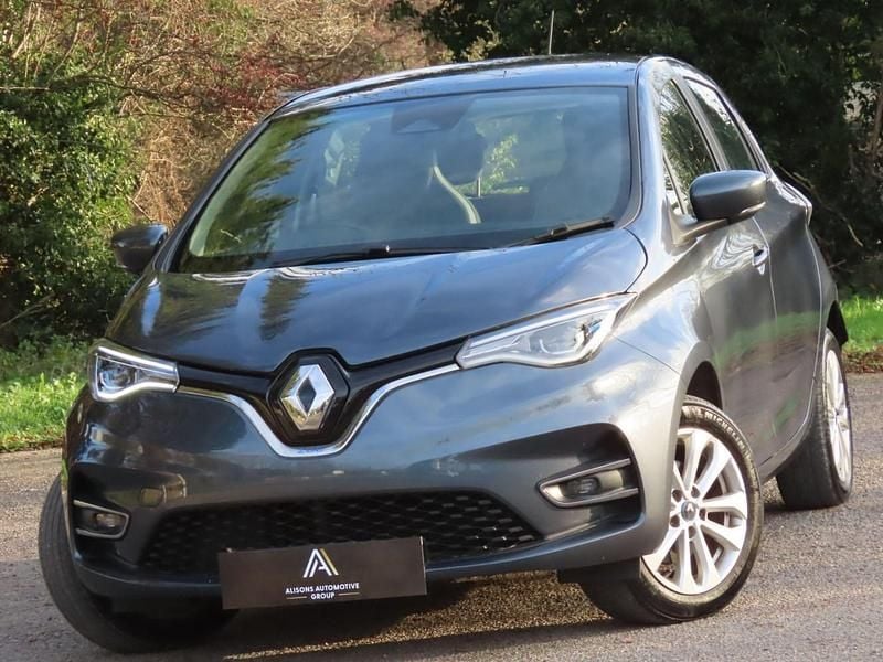 Grey Used 2021 Renault Zoe Iconic Hatchback | £7,494 (Fair price) - Image 1/4