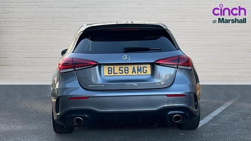 Used Mercedes A35 AMG Executive 306 HP (225 kW) 2020 Grey Hatchback