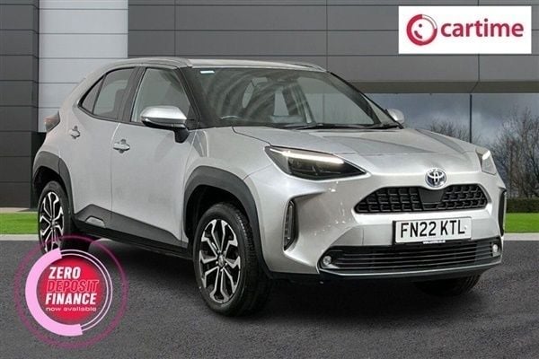 Silver Used 2022 Toyota Yaris Design Hatchback | £19,260 - Image 1/3