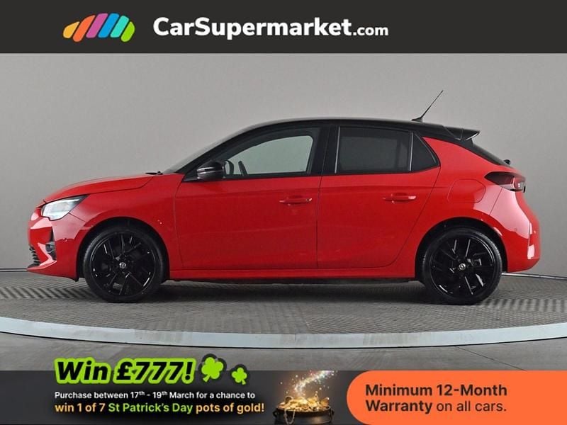 Used Vauxhall Corsa-e Edition 100 kW (136 HP) 2022 Red Hatchback