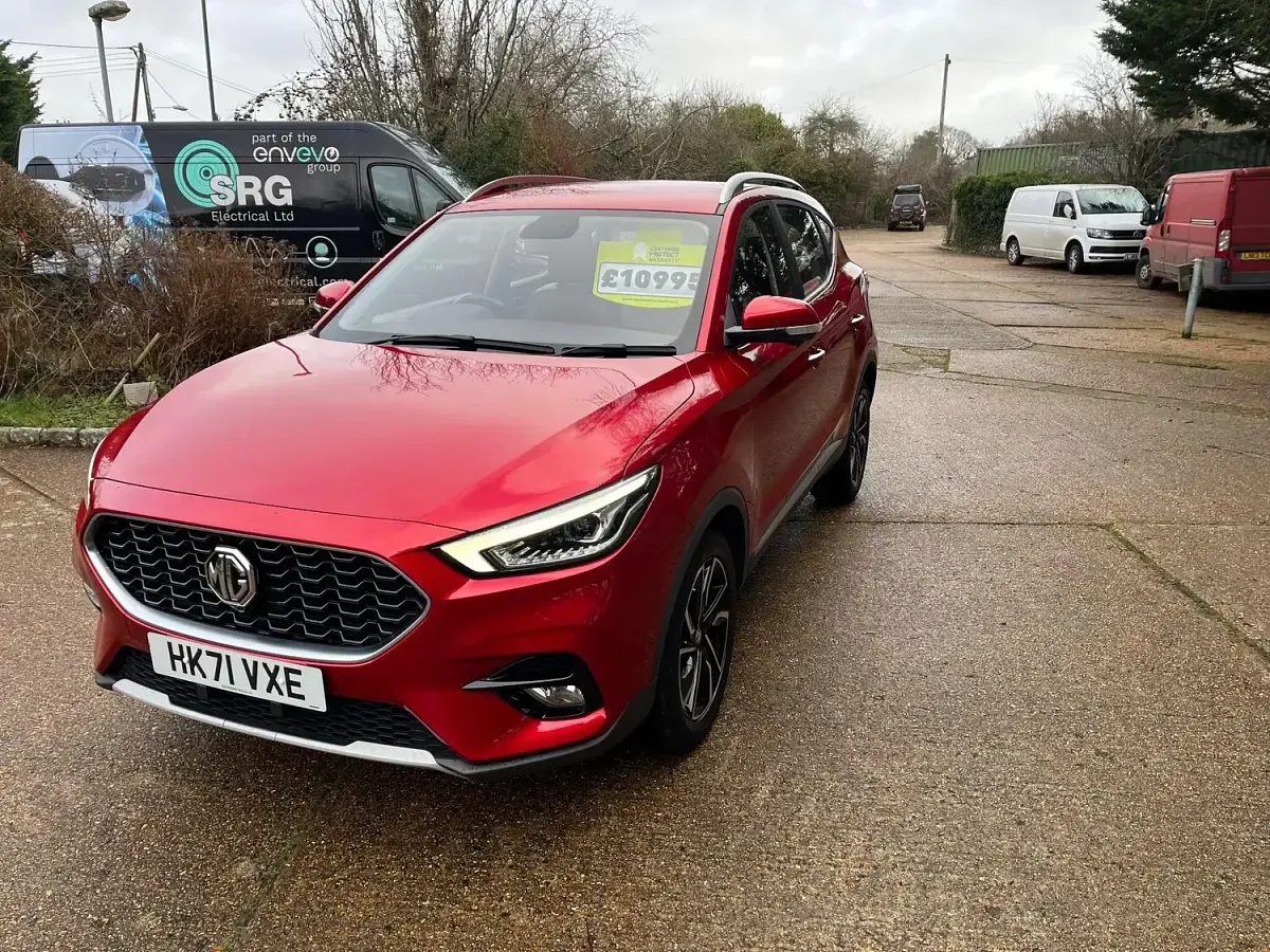 Used MG ZS Exclusive 2021 Red SUV