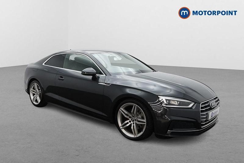 Grey Used 2019 Audi A5 S-Line Coupe | £17,799 (Super price) - Image 1/4
