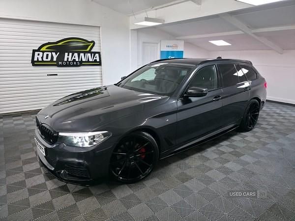 Grey Used 2020 BMW 520 M Sport Estate | £23,450 (Fair price) - Image 1/4