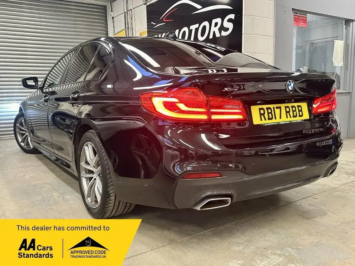 Used BMW 520 M Sport 2017 Black Sedan