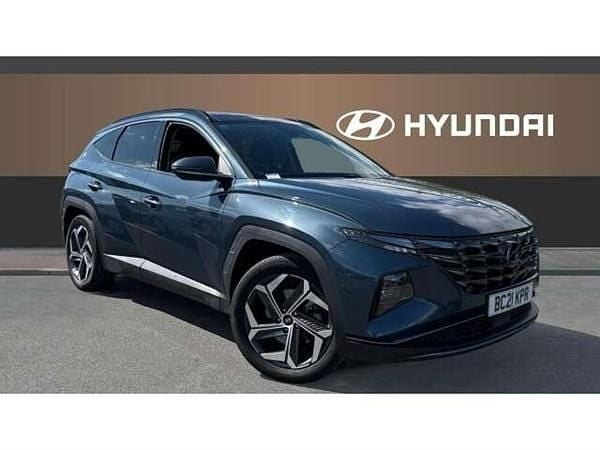 Blue Used 2021 Hyundai Tucson Ultimate SUV | £20,904 (Fair price) - Image 1/4