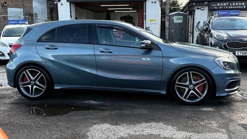 Used Mercedes A45 AMG AMG 360 HP (264 kW) 2013 Blue Hatchback