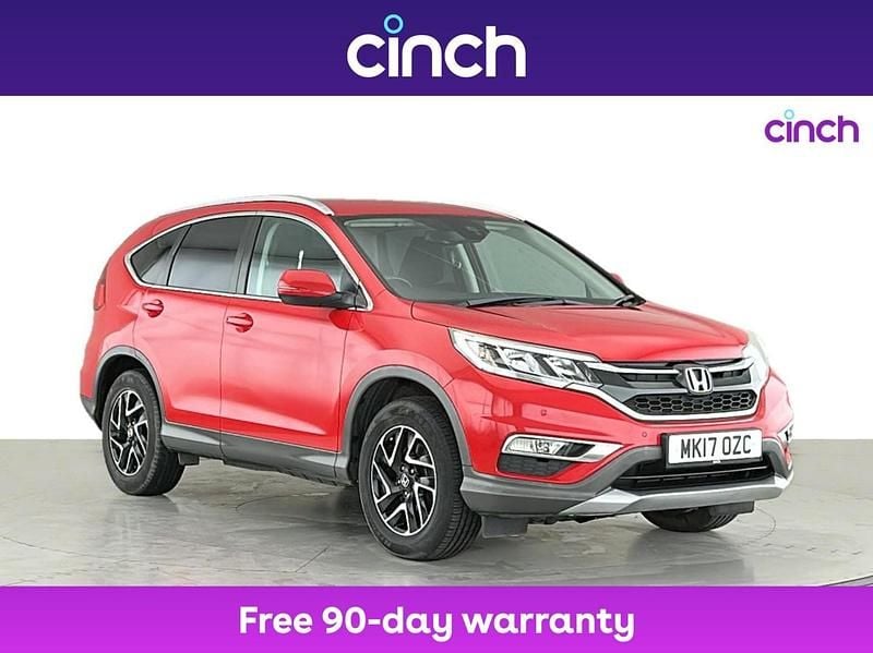 Red Used 2017 Honda CR-V SE Plus SUV | £12,949 (Fair price) - Image 1/3