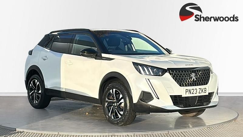 White Used 2023 Peugeot 2008 GTi SUV | £18,099 (Fair price) - Image 1/4