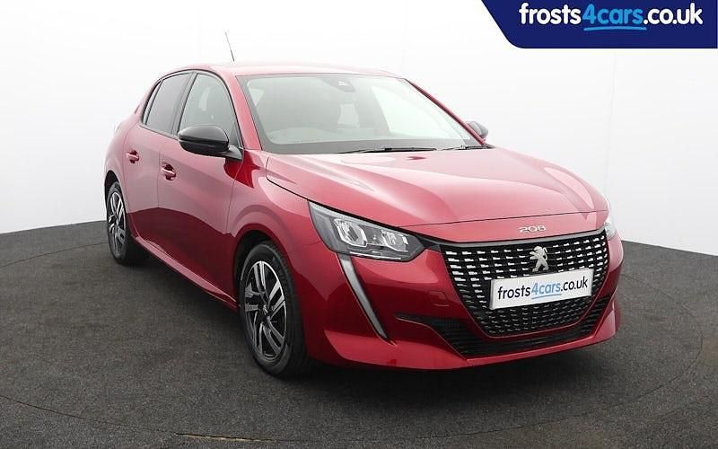 Red Used 2023 Peugeot 208 Allure+ Hatchback | £13,652 (Fair price) - Image 1/4