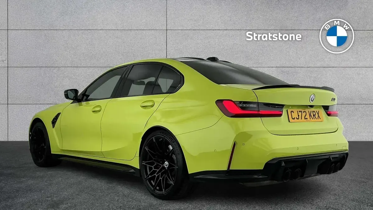 Used BMW M3 Competition Edition 510 HP (375 kW) 2023 Yellow Sedan