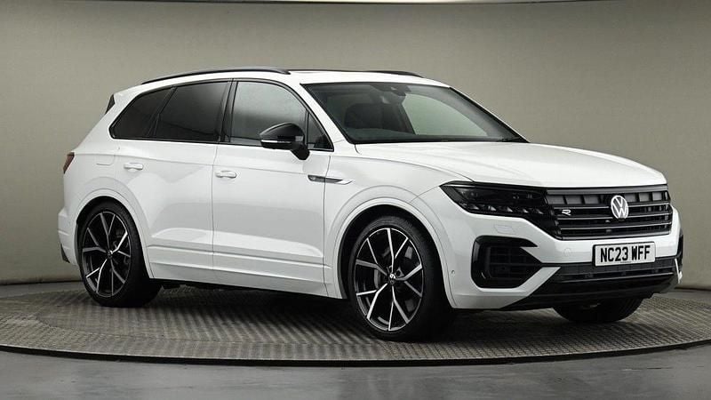 Pure white Used 2023 VW Touareg R SUV | £54,000 (Fair price) - Image 1/4