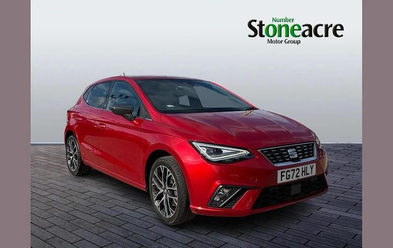 Used Seat Ibiza XCELLENCE Lux 110 HP (80 kW) 2023 Red Hatchback