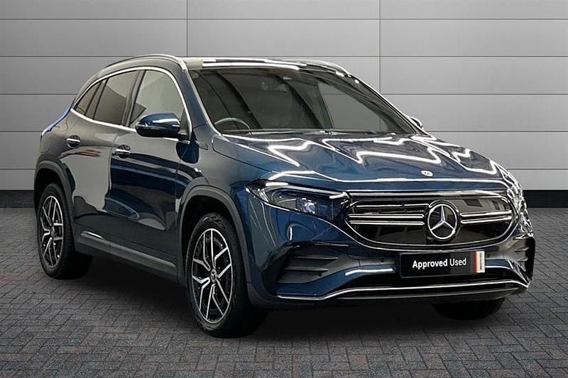 Blue Used 2022 Mercedes EQA250 AMG Line Premium SUV | £20,995 (Fair price) - Image 1/4