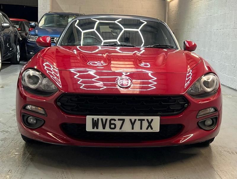 Used Fiat 124 Spider Lusso 140 HP (102 kW) 2017 Red Cabriolet