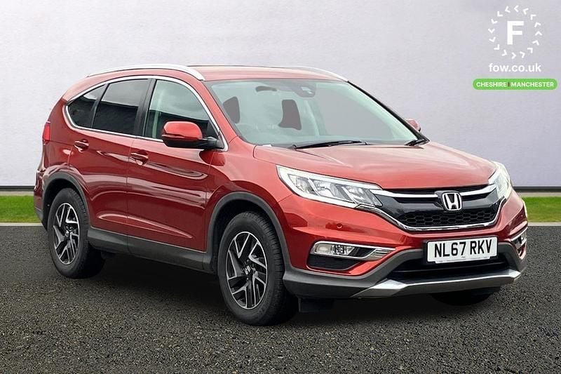 Red Used 2017 Honda CR-V SE Plus SUV | £11,599 (Fair price) - Image 1/3