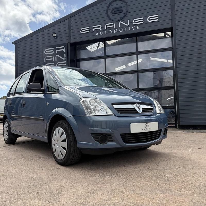 Used Vauxhall Meriva 104 HP (76 kW) 2008 Blue MPV