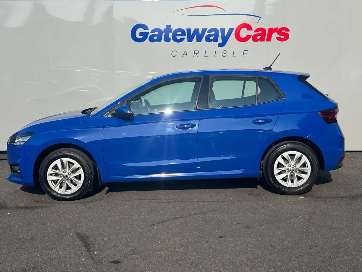 Used Skoda Fabia Comfort 2022 Blue Hatchback