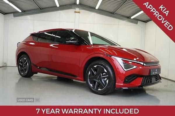 Red Used 2024 Kia EV6 2 SUV | £35,795 (Expensive) - Image 1/4