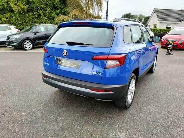 Used Skoda Karoq SE Technology 115 HP (84 kW) 2019 Blue SUV