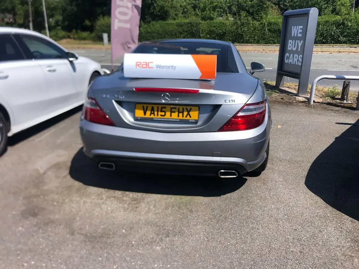 Used Mercedes SLK250 AMG 2015 Silver Cabriolet
