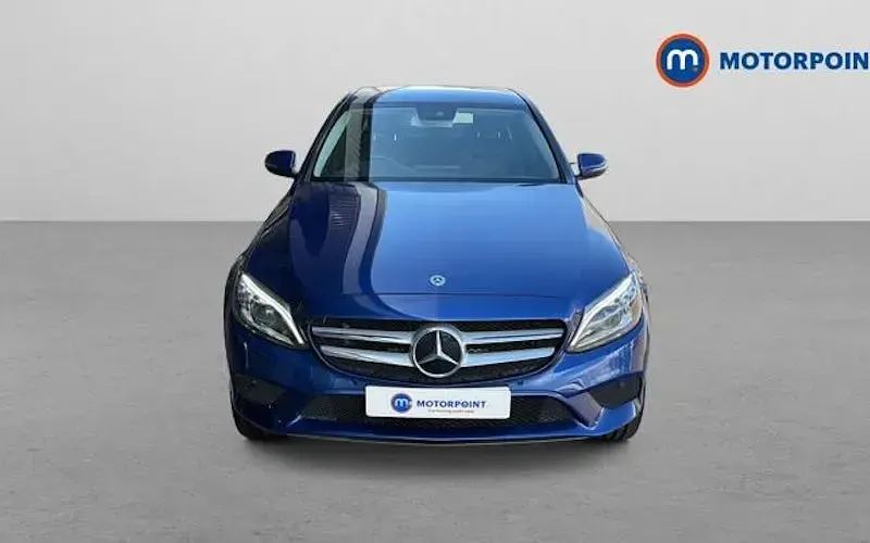 Used Mercedes C200 Premium 184 HP (135 kW) 2019 Blue Sedan