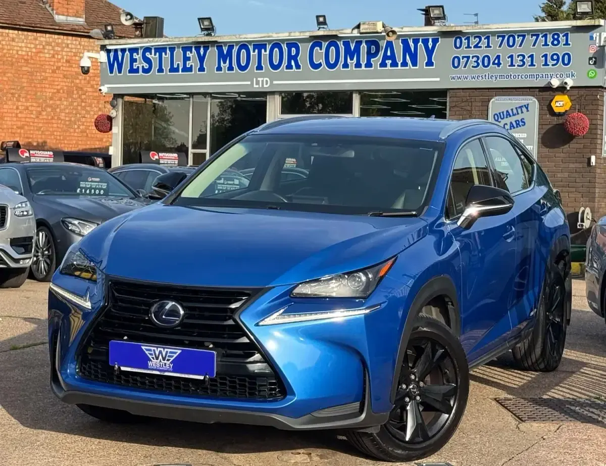 Used Lexus NX300h Sport Line 197 HP (144 kW) 2017 Blue SUV